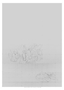 5 HACIA EL MAR Ciclos Dibujo A-3 B-W #02